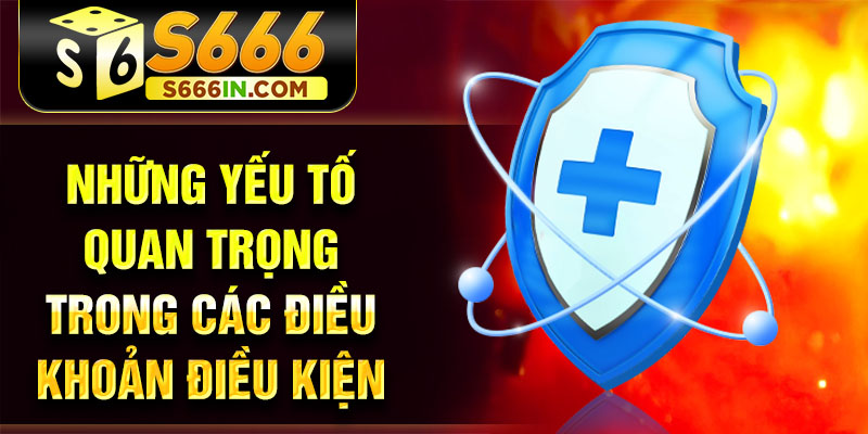 Những yếu tố quan trọng trong các điều khoản điều kiện Những yếu tố quan trọng trong các điều khoản điều kiện